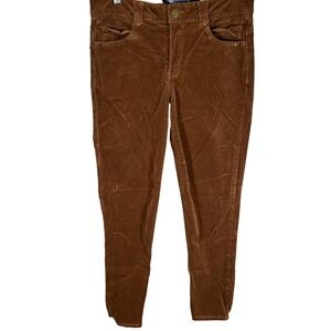 Democracy Absolution Brown Corduroy Pants Womens 12P Slim